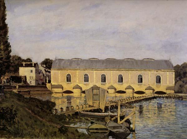 Alfred Sisley The Machine at Marly Sweden oil painting art